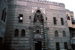 Facade of the Madrasa of Sultan al-Ghuri.