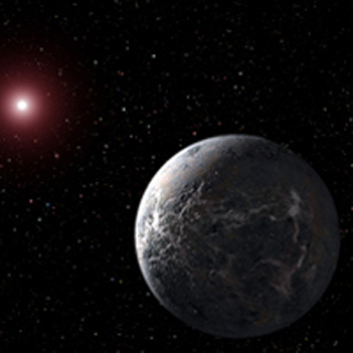 5 Earth mass exoplanet Gliese 581 c.