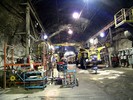 Inside of an underground mine.
