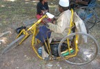 Photo of trike in use.