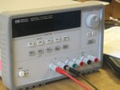 A DC power supply.