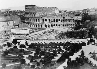 Image of the Colosseum, Rome, Italy.