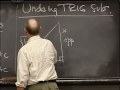 Lecture 28: Inverse Substitution