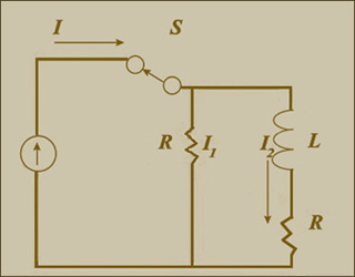 A circuit diagram.