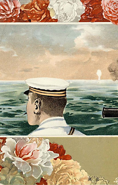 The Battle of the Japan Sea by Saitō Shōshū, 1904 - 1905 [2003_0632] Leonard A. Lauder Collection, Museum of Fine Arts, Boston