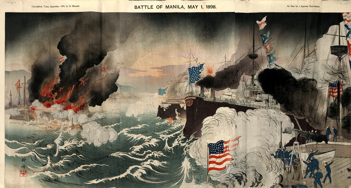 Battle of Manila, May 1, 1898, artist unidentified [res_54_160] Museum of Fine Arts, Boston