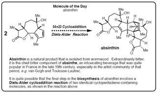 Molecule of the day, Absinthin.