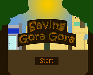 A screenshot of the game Saving Gora Gora.
