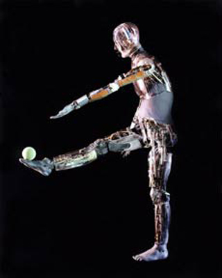 Image of robotic mannequin, 'Manny', constructed at Pacific Northwest Laboratory.